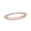 Thumbnail Image 1 of Neil Lane Artistry Marquise & Round-Cut Lab-Grown Diamond Anniversary Ring 3/4 ct tw 14K Rose Gold
