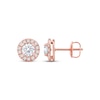 Thumbnail Image 3 of KAY Lab-Grown Diamonds Stud Earrings 1 ct tw 14K Rose Gold (F/SI2)