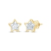 Thumbnail Image 1 of KAY Lab-Grown Diamonds Solitaire Star Stud Earrings 1-1/4 ct tw 14K Yellow Gold (F/SI2)
