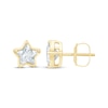 Thumbnail Image 3 of KAY Lab-Grown Diamonds Solitaire Star Stud Earrings 1-1/4 ct tw 14K Yellow Gold (F/SI2)