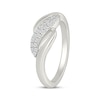 Thumbnail Image 2 of Diamond Split Curve Fashion Ring 1/6 ct tw Sterling Silver