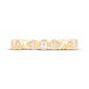 Thumbnail Image 3 of Now + Forever Diamond Milgrain Anniversary Ring 1/15 ct tw 10K Yellow Gold