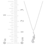 Thumbnail Image 7 of Diamond Arabic &quot;Mom&quot; Necklace 1/6 ct tw 10K White Gold 18&quot;