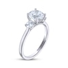 Thumbnail Image 2 of THE LEO Legacy Lab-Grown Diamond Round-Cut Three-Stone Engagement Ring 1-7/8 ct tw 14K White Gold