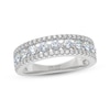 Thumbnail Image 1 of THE LEO Prisma Diamond Anniversary Ring 1 ct tw 14K White Gold