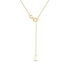 Thumbnail Image 4 of Diamond Hebrew &quot;Mom&quot; Heart Necklace 1/6 ct tw 10K Yellow Gold 18&quot;