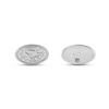 Thumbnail Image 2 of True Fans San Francisco 49ers 1/15 ct tw Diamond Logo Stud Earrings Sterling Silver