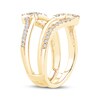 Thumbnail Image 2 of Now + Forever Diamond Chevron Enhancer Ring 1/2 ct tw 14K Yellow Gold