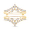 Thumbnail Image 3 of Now + Forever Diamond Chevron Enhancer Ring 1/2 ct tw 14K Yellow Gold