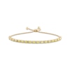 Thumbnail Image 1 of Yellow & White Lab-Grown Diamond Bolo Bracelet 2 ct tw 10K Yellow Gold 9.5"