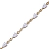Thumbnail Image 2 of KAY Lab-Grown Diamonds Pear-Shaped Bracelet 2 ct tw 10K Yellow Gold 7"