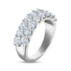 Thumbnail Image 2 of Now + Forever Lab-Grown Diamond Two-Row Anniversary Ring 2 ct tw 10K White Gold