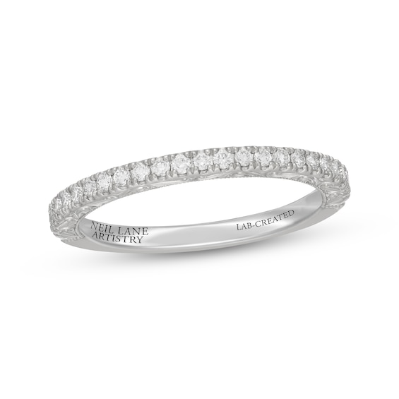 Neil Lane Artistry Heritage Lab-Grown Diamond Anniversary Ring 1/4 ct tw Platinum