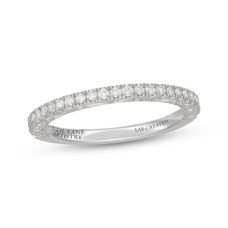 Main Image 1 of Neil Lane Artistry Heritage Lab-Grown Diamond Anniversary Ring 1/4 ct tw Platinum