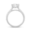 Thumbnail Image 3 of Lab-Grown Diamonds Oval-Cut Engagement Ring 5 ct tw 14K White Gold