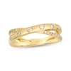 Thumbnail Image 1 of Le Vian Diamond Crossover Ring 1/4 ct tw 14K Honey Gold