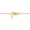 Thumbnail Image 5 of Diamond Oblong Locket Necklace 1/10 ct tw 10K Yellow Gold 18"