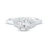 Thumbnail Image 3 of Now + Forever Lab-Grown Diamonds Round-Cut Engagement Ring 1-3/4 ct tw 14K White Gold