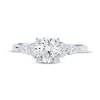 Thumbnail Image 3 of Now + Forever Lab-Grown Diamonds Round-Cut Hidden Halo Engagement Ring 2 ct tw 14K White Gold