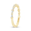 Thumbnail Image 2 of KAY Bow Collection Baguette & Round-Cut Lab-Grown Diamond Anniversary Ring 1/4 ct tw 14K Yellow Gold
