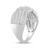 Thumbnail Image 2 of KAY Lab-Grown Diamonds Braided Ring 3/4 ct tw 10K White Gold