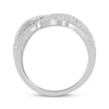 Thumbnail Image 3 of KAY Lab-Grown Diamonds Braided Ring 3/4 ct tw 10K White Gold