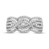 Thumbnail Image 4 of KAY Lab-Grown Diamonds Braided Ring 3/4 ct tw 10K White Gold