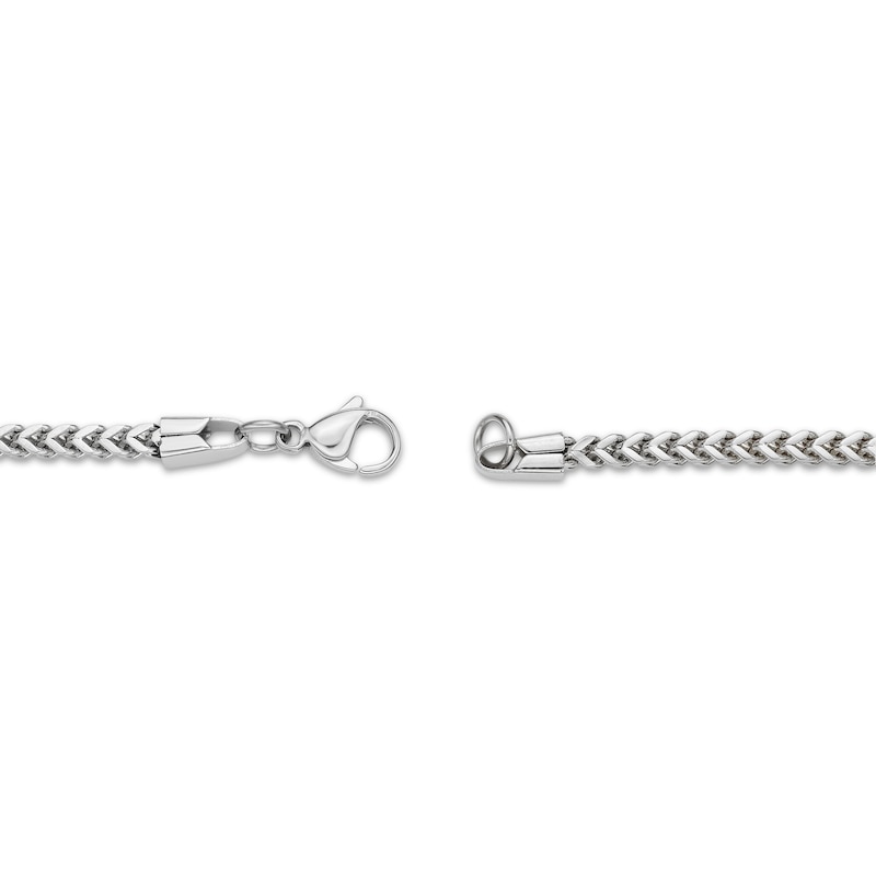 Main Image 3 of 2.5mm Foxtail Chain Necklace Stainless Steel 26"