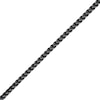 Thumbnail Image 3 of 4mm Foxtail Chain Necklace Black Ion-Plated Stainless Steel 26"