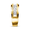 Thumbnail Image 2 of Now + Forever Men's Diamond Five-Stone Wedding Band 1 ct tw 10K Yellow Gold