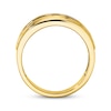 Thumbnail Image 3 of Now + Forever Men's Diamond Five-Stone Wedding Band 1 ct tw 10K Yellow Gold