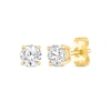 Thumbnail Image 1 of Diamond Earrings 1/2 ct tw Round-cut 14K Yellow Gold (I/I2)