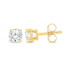 Thumbnail Image 2 of Diamond Earrings 1/2 ct tw Round-cut 14K Yellow Gold (I/I2)