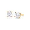 Thumbnail Image 1 of Diamond Solitaire Earrings 1 ct tw Round-cut 14K Yellow Gold (I/I2)