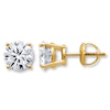 Thumbnail Image 0 of Diamond Solitaire Earrings 1-1/2 cttw Round-cut 14K Yellow Gold (I/I3)