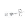 Thumbnail Image 1 of Diamond Earrings 1/2 ct tw Round-cut 14K White Gold (I/I2)