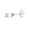 Thumbnail Image 0 of Diamond Earrings 1/4 ct tw Princess-cut 14K White Gold (I/I2)