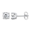 Thumbnail Image 0 of Radiant Reflections 3/4 ct tw Diamonds 10K White Gold Earrings (J/I3)