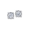 Thumbnail Image 1 of Radiant Reflections 3/4 ct tw Diamonds 10K White Gold Earrings (J/I3)