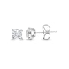 Thumbnail Image 1 of Radiant Reflections 1/10 cttw Diamonds Sterling Silver Earrings (J/I3)