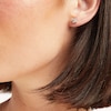Thumbnail Image 3 of Radiant Reflections 1/4 ct tw Diamonds Sterling Silver Earrings (J/I3)