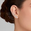 Thumbnail Image 4 of Radiant Reflections 1/4 ct tw Diamonds Sterling Silver Earrings (J/I3)