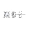 Thumbnail Image 1 of Radiant Reflections 1/3 ct tw Diamonds Sterling Silver Earrings (J/I3)