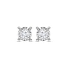 Thumbnail Image 2 of Radiant Reflections 1/3 ct tw Diamonds Sterling Silver Earrings (J/I3)