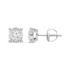 Thumbnail Image 1 of Radiant Reflections 1 ct tw Diamonds 10K White Gold Earrings (J/I3)