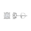 Thumbnail Image 0 of Radiant Reflections 1 ct tw Diamonds 10K White Gold Earrings (J/I3)