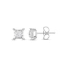 Thumbnail Image 1 of Radiant Reflections 1/10 cttw Diamonds Sterling Silver Earrings (J/I3)