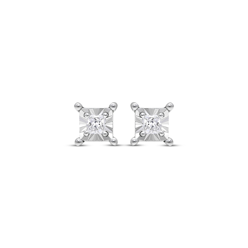 Radiant Reflections 1/4 ct tw Diamonds Sterling Silver Earrings (J/I3)