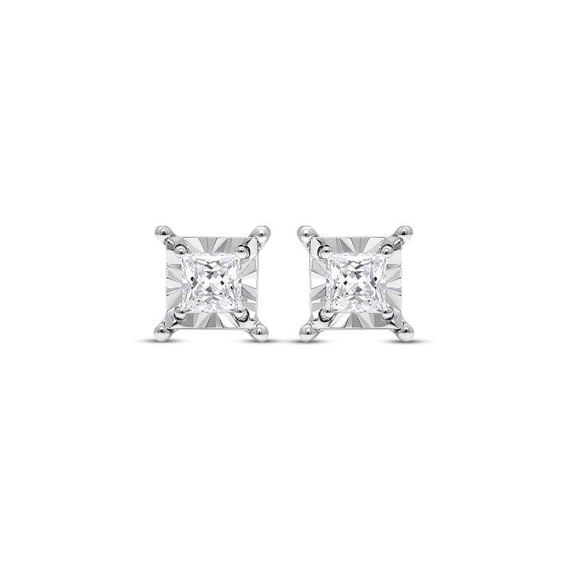 Radiant Reflections 1/3 ct tw Diamonds Sterling Silver Earrings (J/I3)