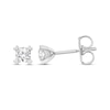 Thumbnail Image 3 of Diamond Earrings 1/4 ct tw Round-cut 14K White Gold (I/I2)